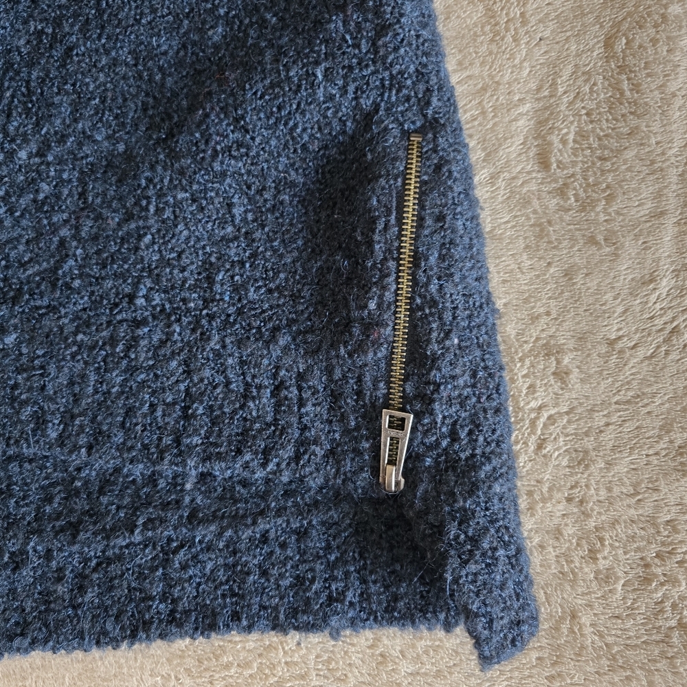 Zadig & Voltaire Athina Ma Oversized Textured Knit Wool Blend Sweater One Size - Picture 8 of 14